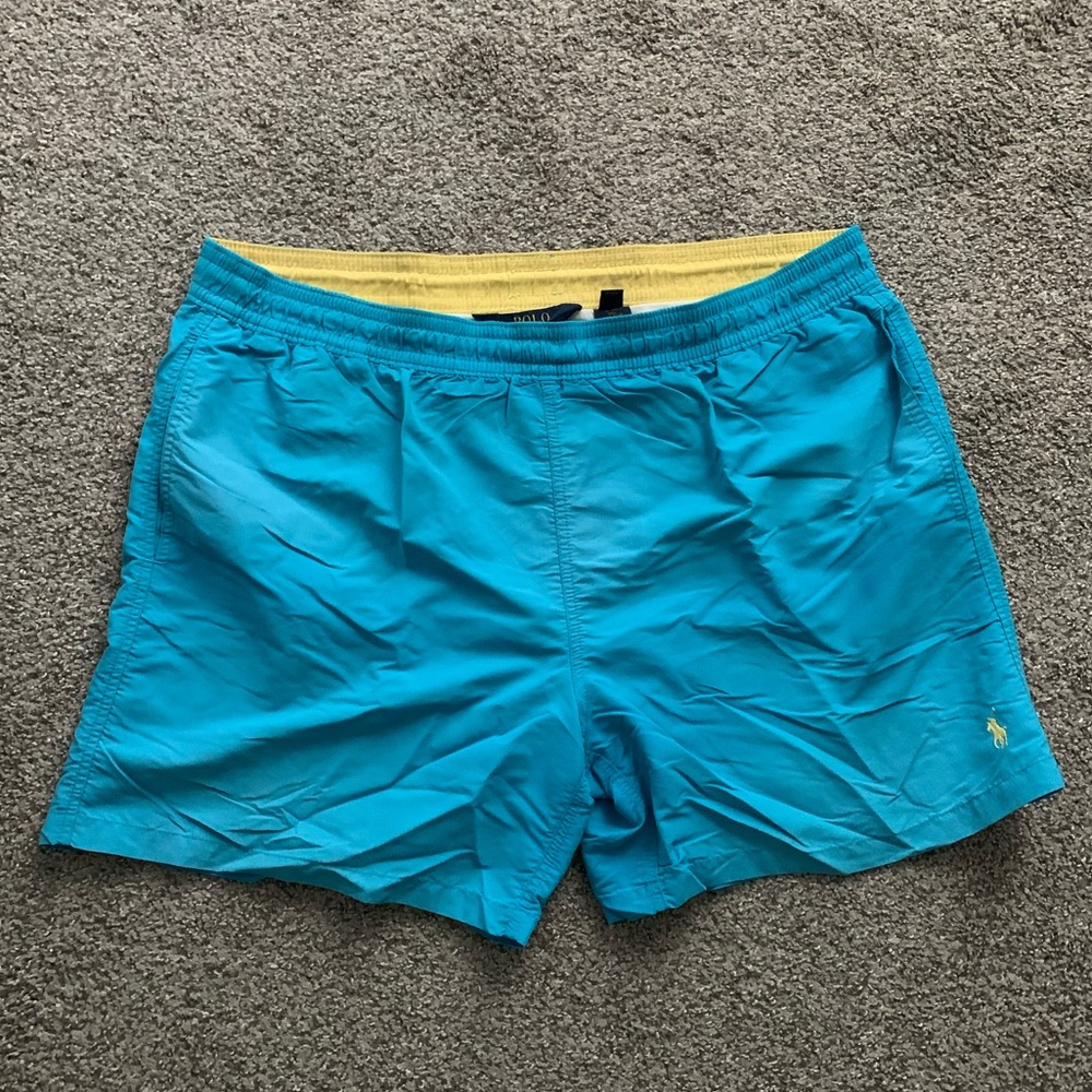 Polo Turquoise Bathing Suit